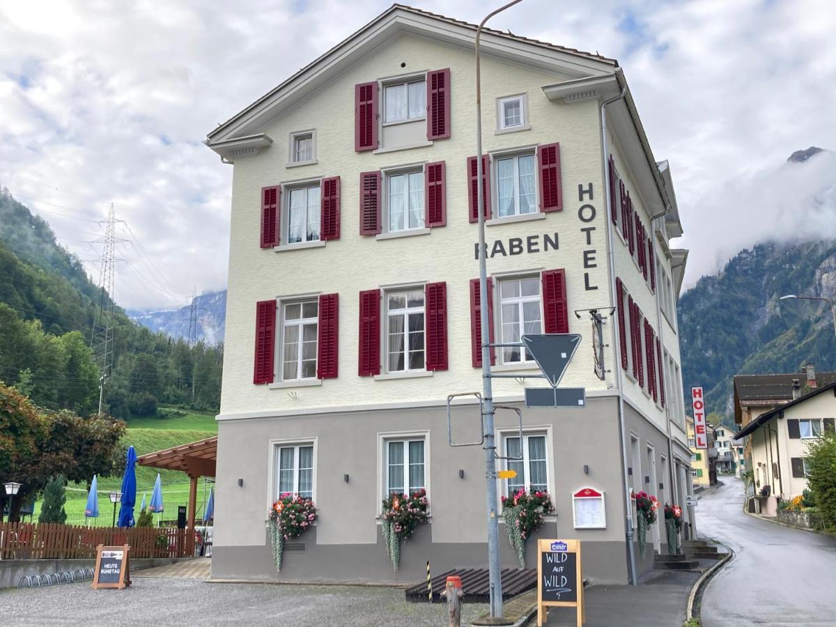 Hotel Restaurant Raben Linthal Exterior foto